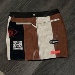 Fashion Nova Leather Skirt